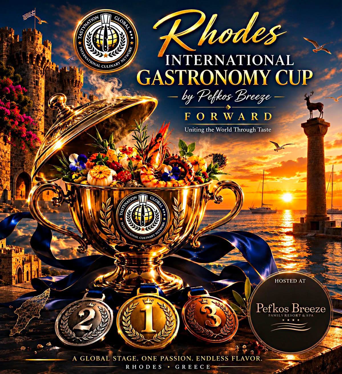 Rhodes International Gastronomy Cup — Tastynation Global