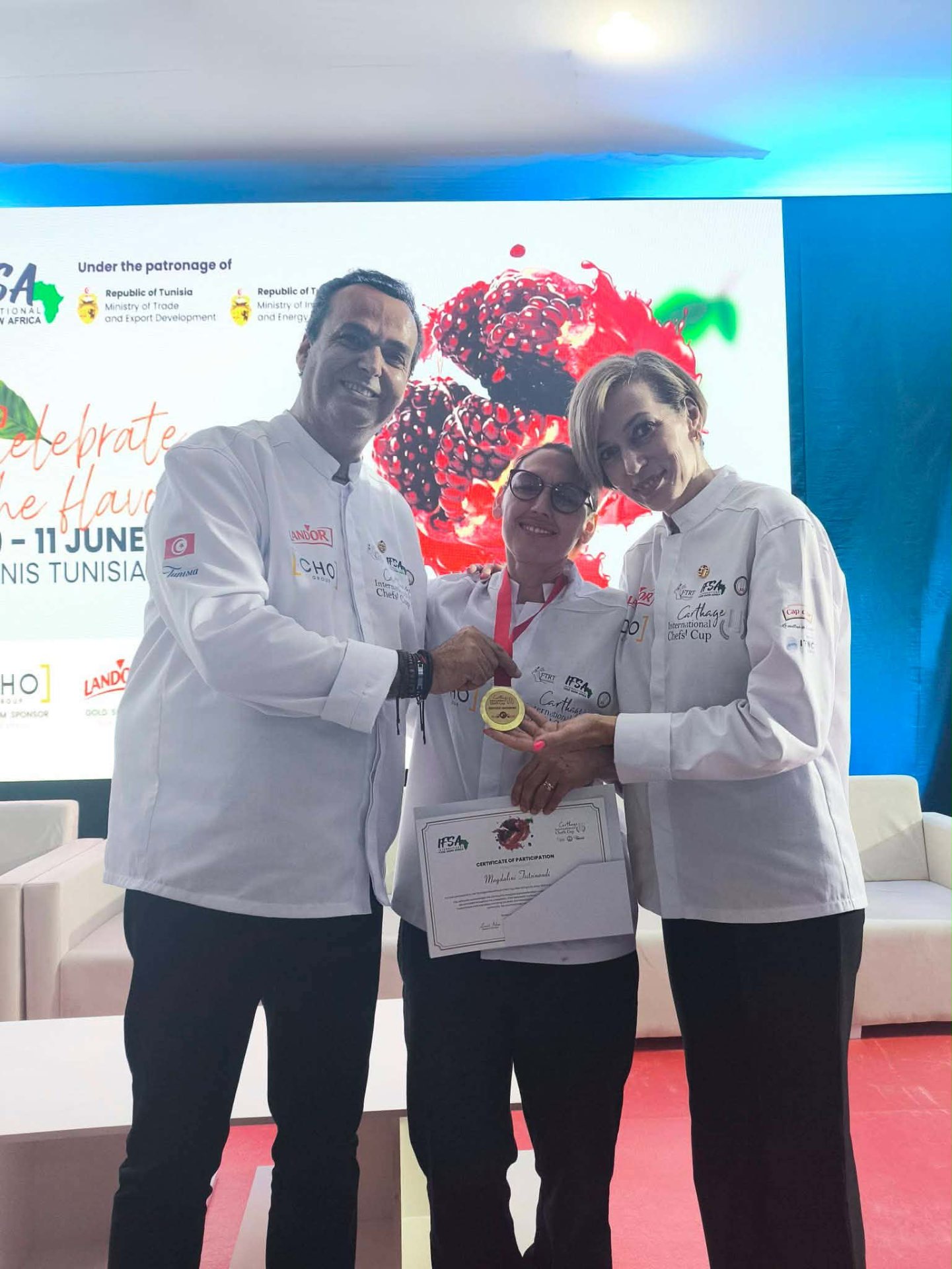 Carthage International Chef's Cup — Greece on the Podium — photo 2