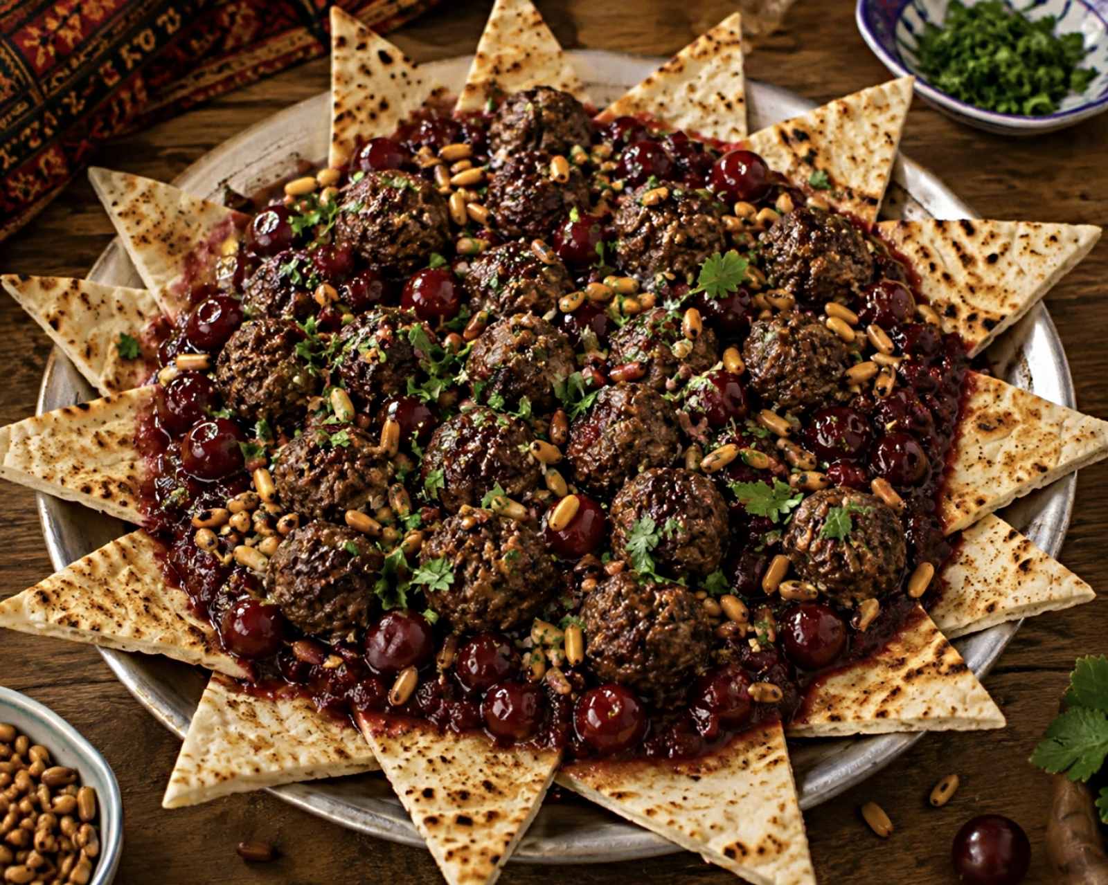 Traditional Aleppine Meat with Cherries (Lahmeh bi Karaz)