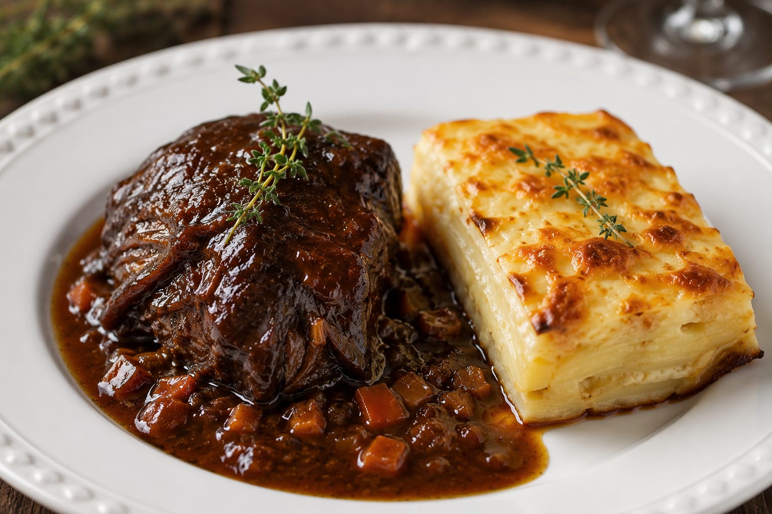 Braised Beef Cheeks