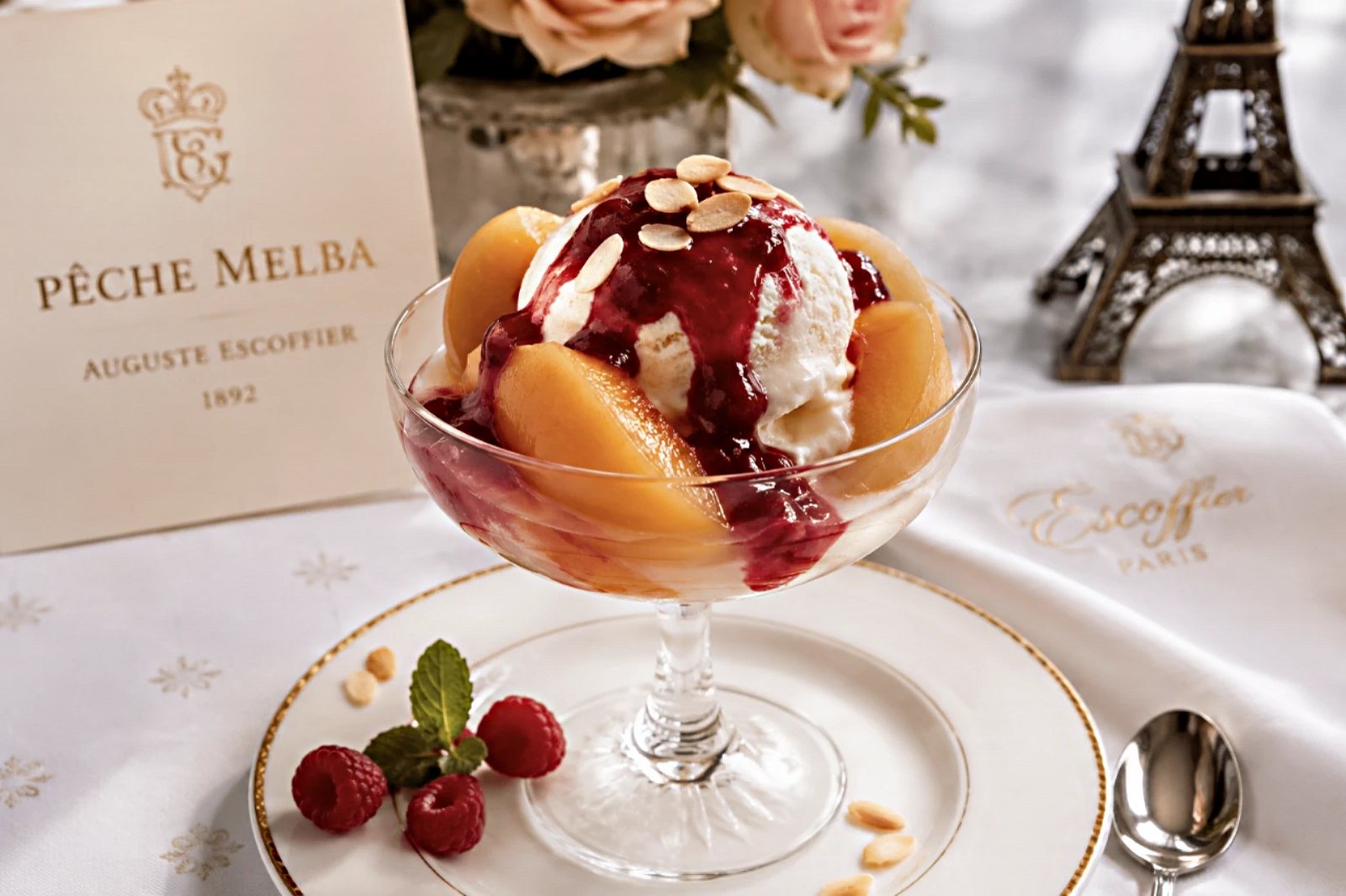 Pêche Melba