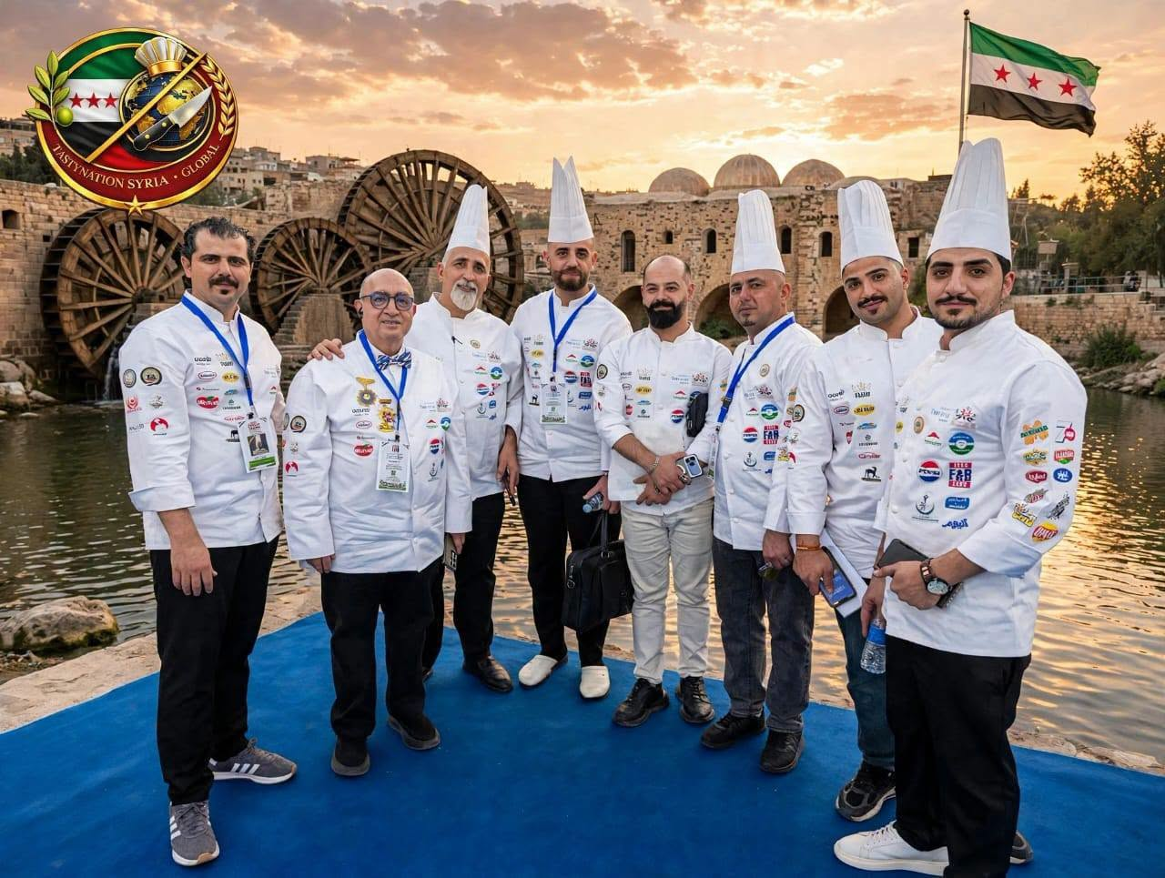 The Syrian National Culinary Team with Tastynation Syria